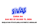 sivas zara da köy ve anayollara cephe aynı ilçede farklı m2 lerde 644 m2 30.000 tlden başlayan fiyatlarla yatırımlık arsalar