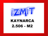 izmit kaynarca da izmit merkeze ve devlet hastanesine çok yakın doğalgaz elektrik su olan asfalt üzeri 2.506 m2 arsa